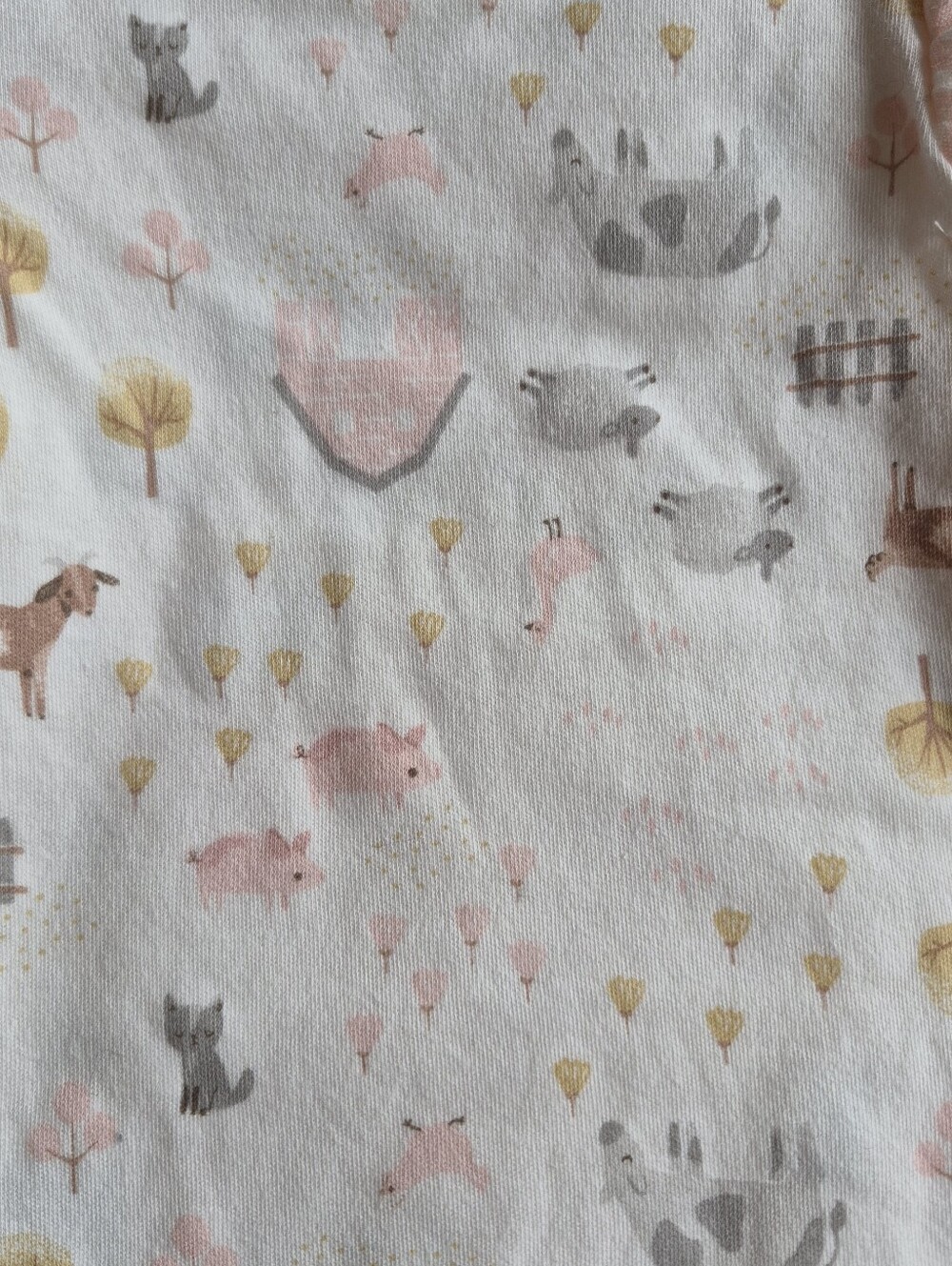 Rabbit + Bear Baby Girl Onesies 6-9 Months - Picture 7 of 16